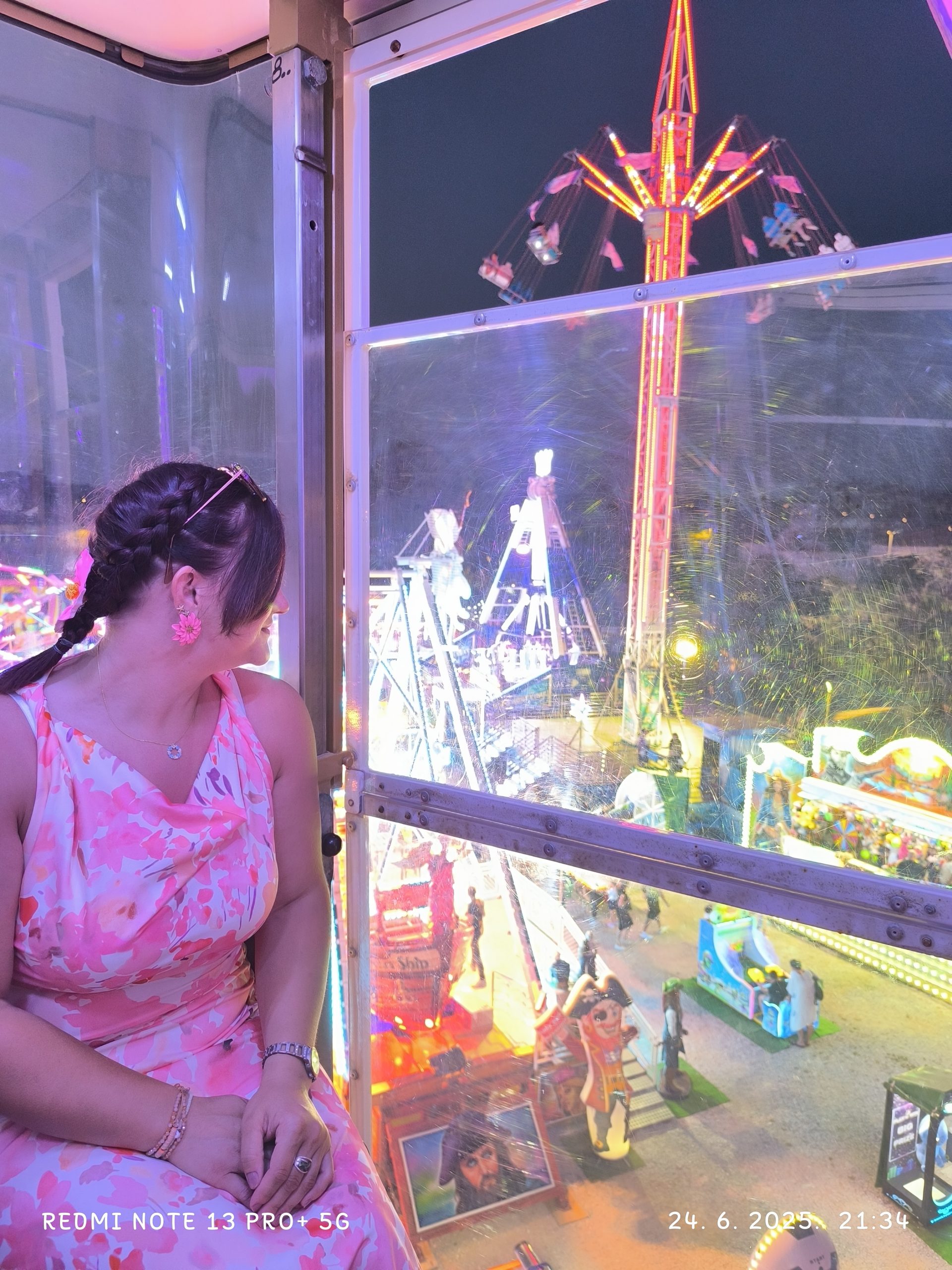 Strah od visine i panoramski točak(velika petlja) slika