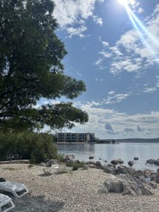 Kristalno more, hlad borova i potpuni mir slika