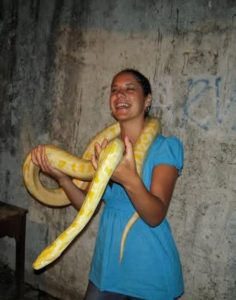 Većina se boji zmija, treba imati petlju.. slika